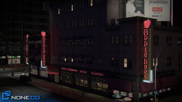3d model new york broadway 7th - NYC Broadway - 7th Avenue Set 2... by NONECG